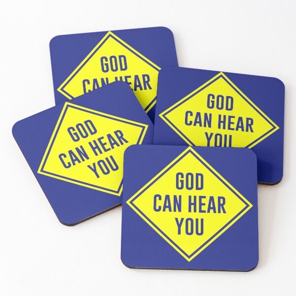 Item preview, God can hear you designed and sold by WideIsTheGate.