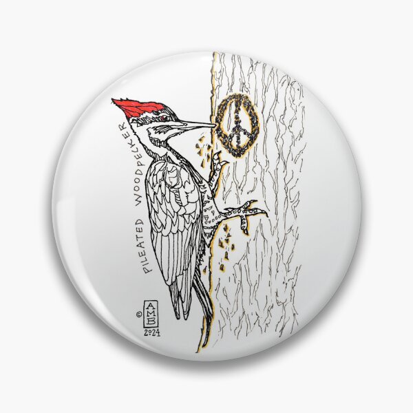 Item preview, PEACE WOODPECKER designed and sold by Angela M. Burton.