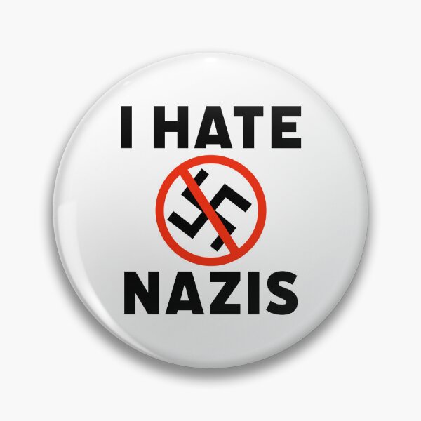 Item preview, I hate Nazis  designed and sold by Rachel the Artist .