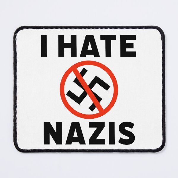 Item preview, I hate Nazis  designed and sold by Rachel the Artist .