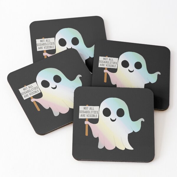 Item preview, Not all disabilities are visible ghost designed and sold by Becky-Marie.