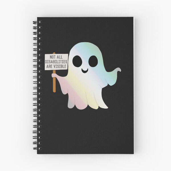Item preview, Not all disabilities are visible ghost designed and sold by Becky-Marie.