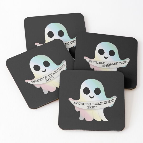Item preview, Invisible disabilities exist ghost designed and sold by Becky-Marie.