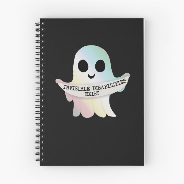 Item preview, Invisible disabilities exist ghost designed and sold by Becky-Marie.