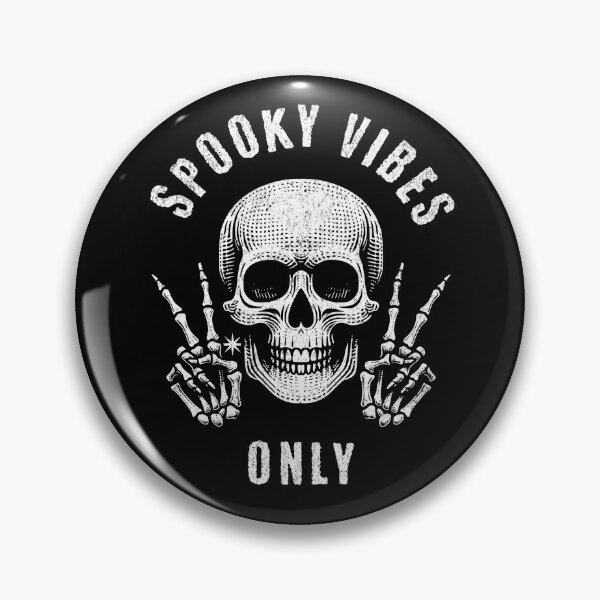 Item preview, Spooky Vibes Only Skeleton Peace Hands Halloween Costume Women Men Kids designed and sold by PNW Tees & More.