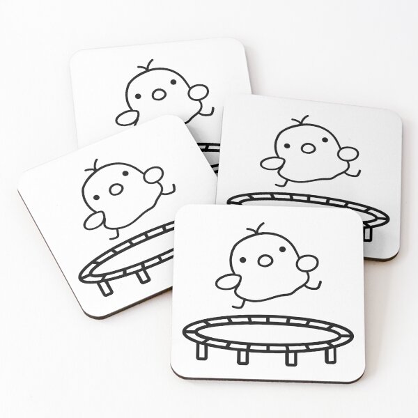 Item preview, Duck on a trampoline designed and sold by Spirit and Style.
