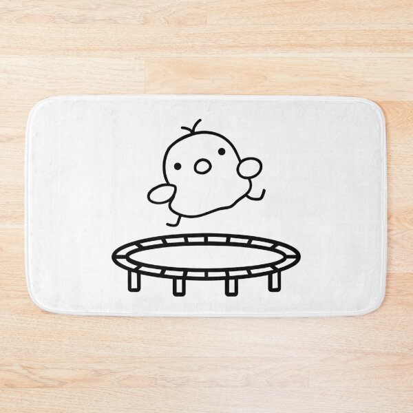 Item preview, Duck on a trampoline designed and sold by Spirit and Style.