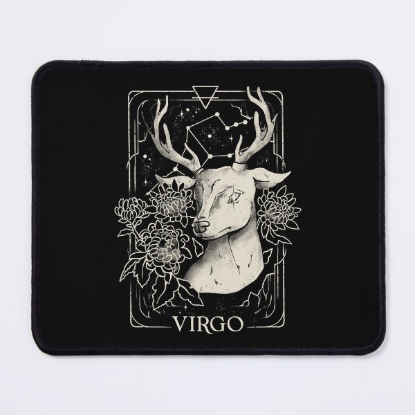 Item preview, Virgo Card - Dark Tarot Art Zodiac Sign Virgo Gift designed and sold by EduEly.