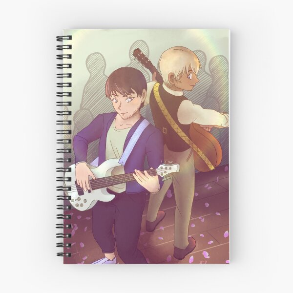 Item preview, Rei and Hiro (Bourbon and Scotch) designed and sold by RucyDraws.