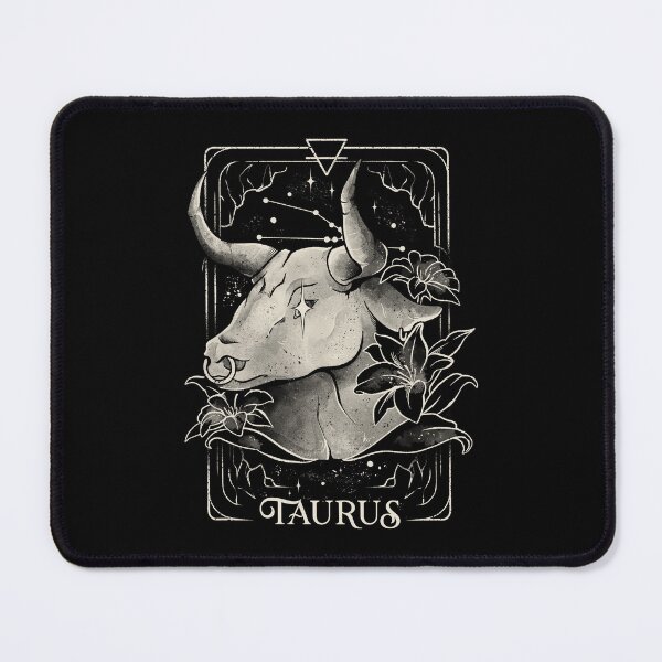 Item preview, Taurus Card - Dark Tarot Art Zodiac Sign Taurus Gift designed and sold by EduEly.