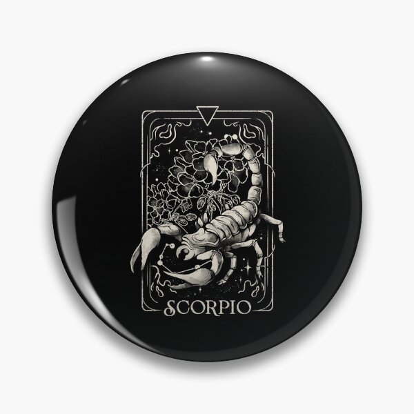 Item preview, Scorpio Card - Dark Tarot Art Zodiac Sign Scorpio Gift designed and sold by EduEly.