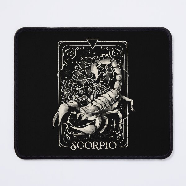 Item preview, Scorpio Card - Dark Tarot Art Zodiac Sign Scorpio Gift designed and sold by EduEly.