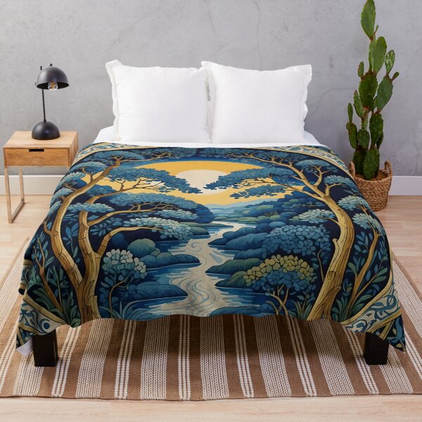 Item preview, Blue Willow Sunset designed and sold by SoniaSarkali.