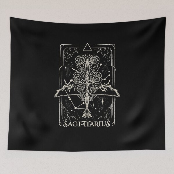 Item preview, Sagittarius Card - Dark Tarot Art Zodiac Sign Sagittarius Gift designed and sold by EduEly.