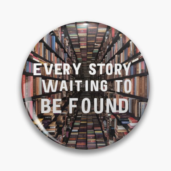 Item preview, Bookstore - Every Story Waiting To Be Found - Books and Journaling Lover designed and sold by joaanstudio.