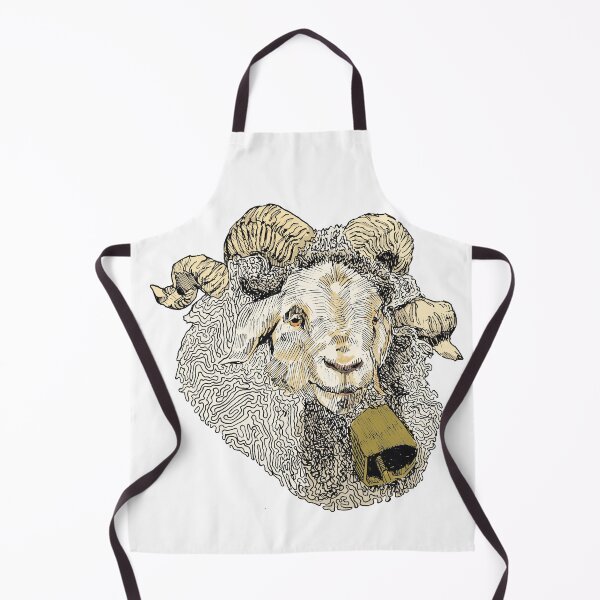 Item preview, Ram color illustration designed and sold by Olivia Braunsteiner.