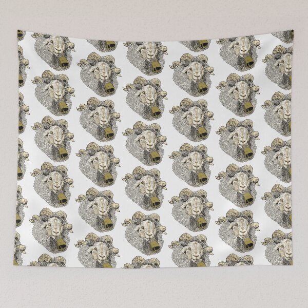 Item preview, Ram color illustration designed and sold by Olivia Braunsteiner.