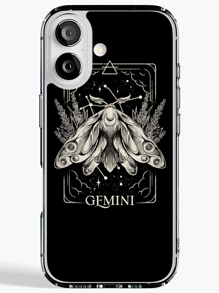 Gemini Card - Dark Tarot Art Zodiac Sign Gemini Gift