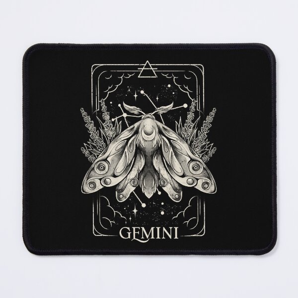 Item preview, Gemini Card - Dark Tarot Art Zodiac Sign Gemini Gift designed and sold by EduEly.