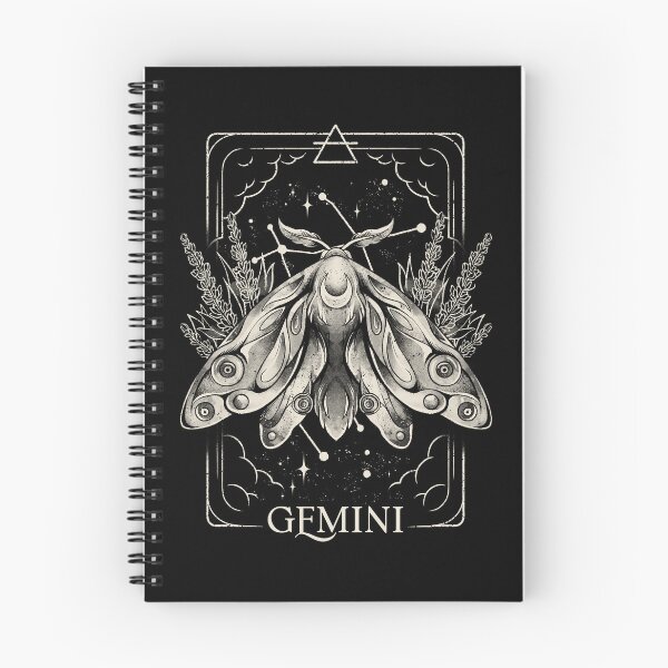 Item preview, Gemini Card - Dark Tarot Art Zodiac Sign Gemini Gift designed and sold by EduEly.