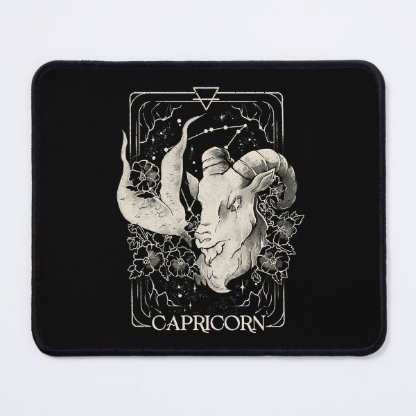 Item preview, Capricorn Card - Dark Tarot Art Zodiac Sign Capricorn Gift designed and sold by EduEly.