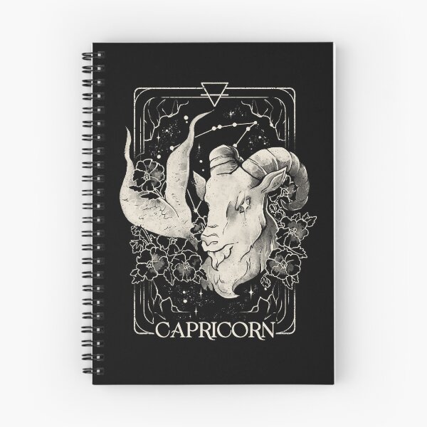 Item preview, Capricorn Card - Dark Tarot Art Zodiac Sign Capricorn Gift designed and sold by EduEly.