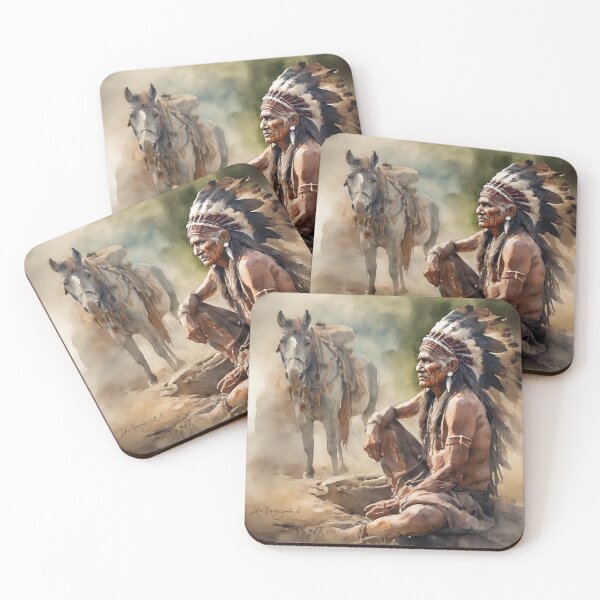 Item preview, Wild west, original art, watercolor designed and sold by TrendyGenZArt.