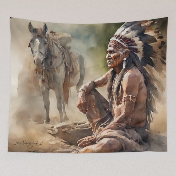 Item preview, Wild west, original art, watercolor designed and sold by TrendyGenZArt.