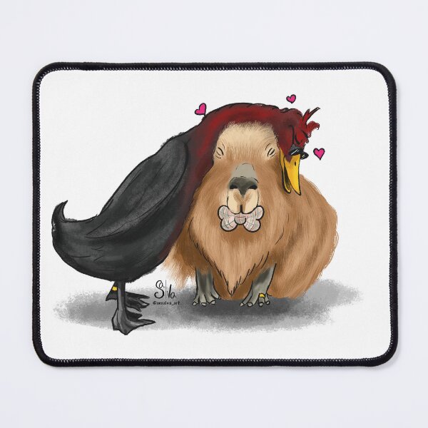 Item preview, Duck and Capybara designed and sold by acsalva.