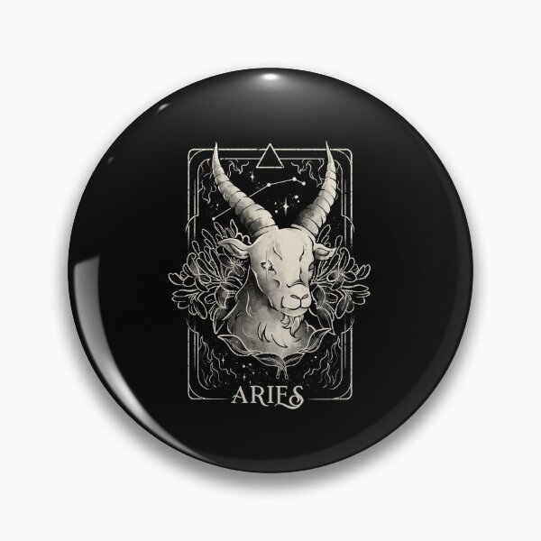 Item preview, Aries Card - Dark Tarot Art Zodiac Sign Aries Gift designed and sold by EduEly.