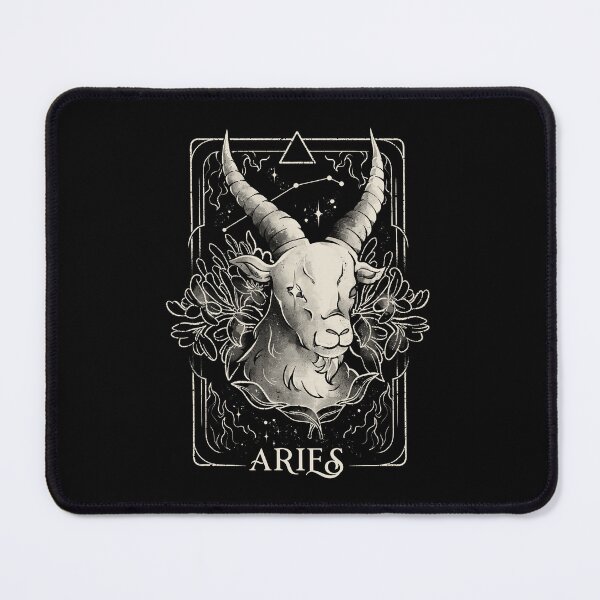 Item preview, Aries Card - Dark Tarot Art Zodiac Sign Aries Gift designed and sold by EduEly.