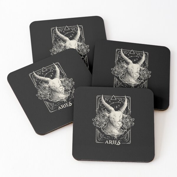 Item preview, Aries Card - Dark Tarot Art Zodiac Sign Aries Gift designed and sold by EduEly.