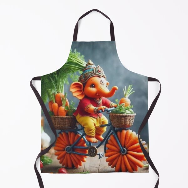 Item preview, Lord Ganesha loves food and nature  designed and sold by Eshant.