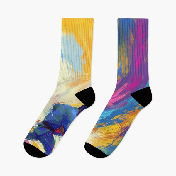 Item preview, Dynamic Dance of Brazilian Jiu Jitsu: A Splash of Color and Motion designed and sold by ThatsTheStyle.