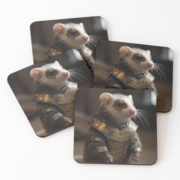 Item preview, Battle Ferret designed and sold by Solace Sparkles.