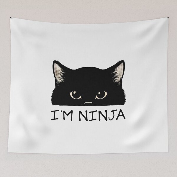Item preview, Sneaky Cat Ninja designed and sold by Dago345.