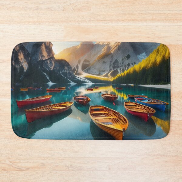 Item preview, Serene Lake Canoe  designed and sold by Fashiospice07.
