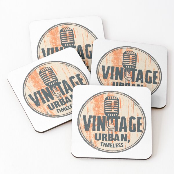 Item preview, Retro Urban Seals designed and sold by AI-Only Creations.