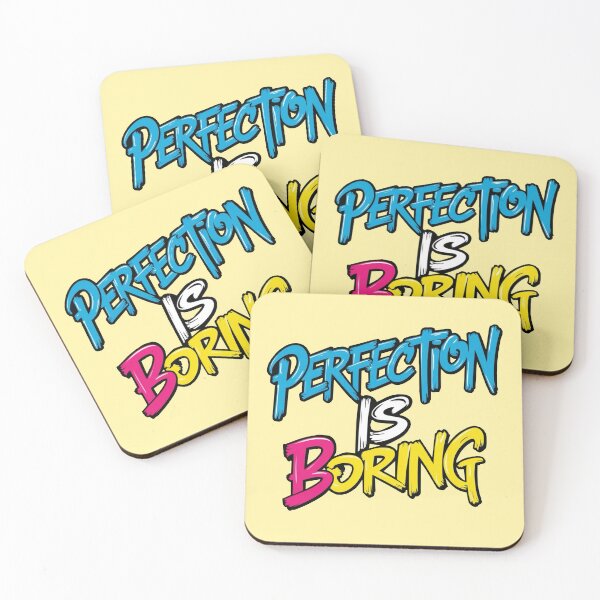Item preview, Perfection is boring graffiti designed and sold by Mrwolf-designs.