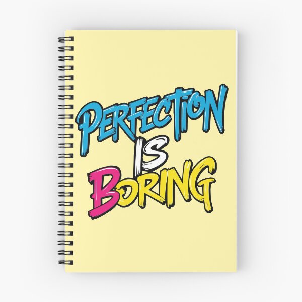 Item preview, Perfection is boring graffiti designed and sold by Mrwolf-designs.