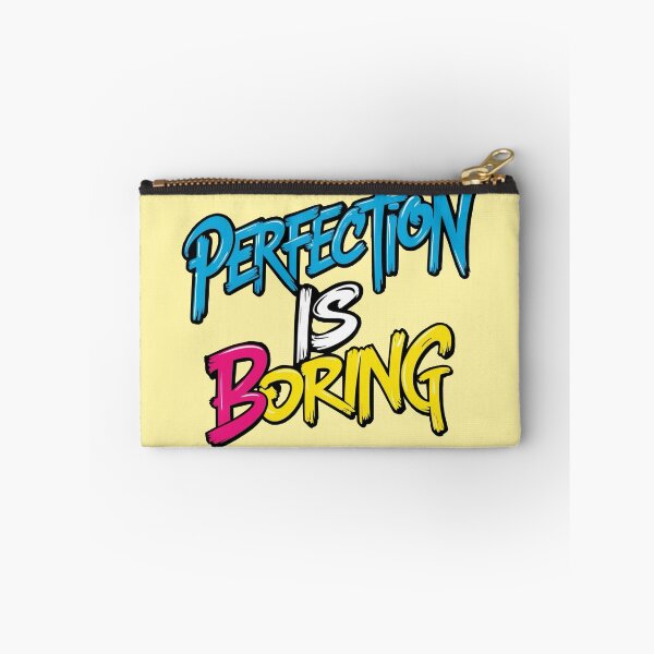 Item preview, Perfection is boring graffiti designed and sold by Mrwolf-designs.