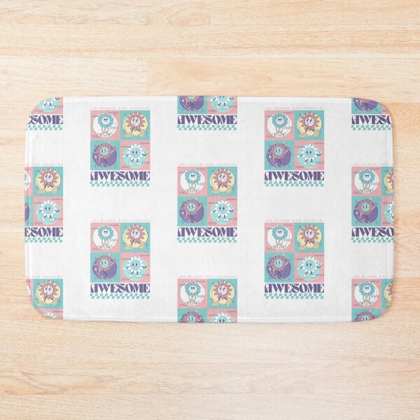 Item preview, Retro Anime Cartoon Pattern y2k 80s Trendy Flower T-shirt Sticker designed and sold by ThinkNature!.