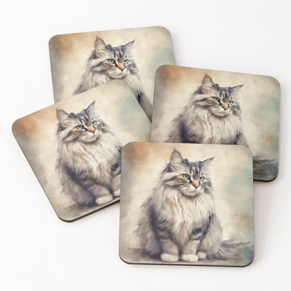 Item preview, Cat , original artwork,watercolor designed and sold by TrendyGenZArt.