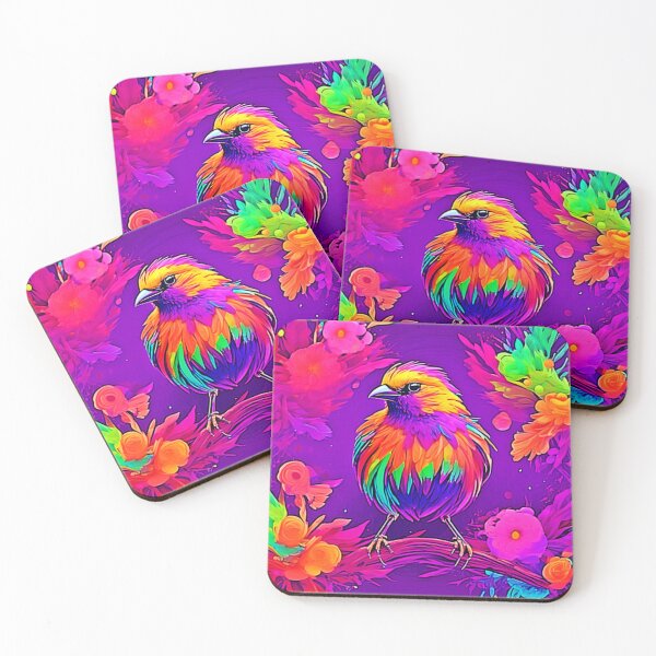 Item preview, Rainbow Bird in Dreamland designed and sold by Health And Fitness Posts e-Store.