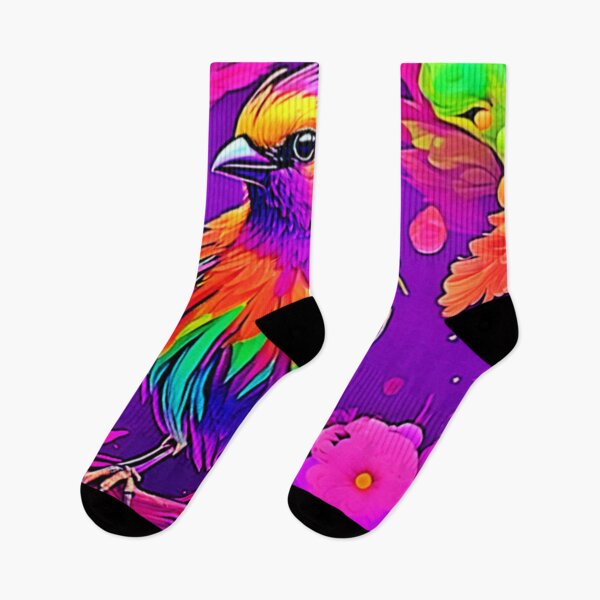 Item preview, Rainbow Bird in Dreamland designed and sold by Health And Fitness Posts e-Store.