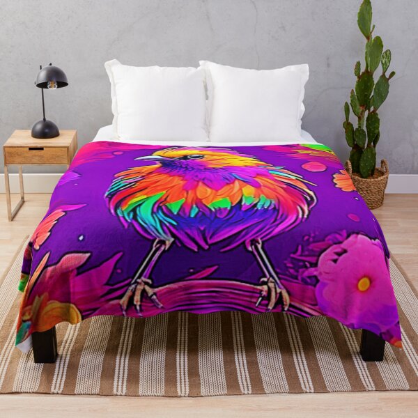 Item preview, Rainbow Bird in Dreamland designed and sold by Health And Fitness Posts e-Store.