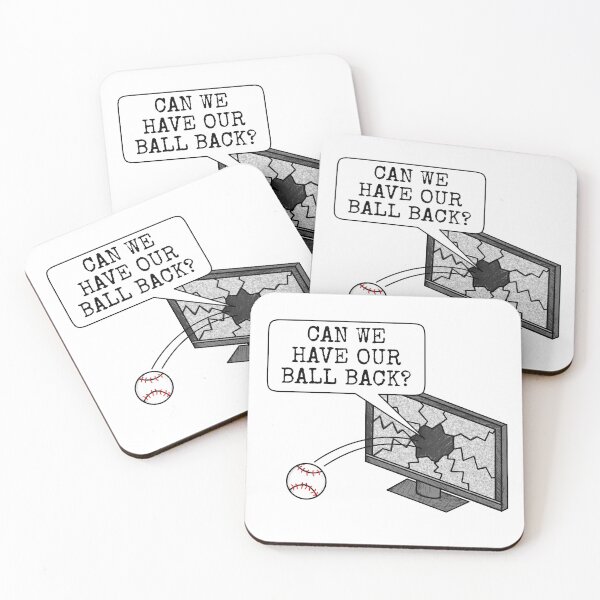 Item preview, Can We Have Our Ball Back? Baseball Funny designed and sold by doodlerob.