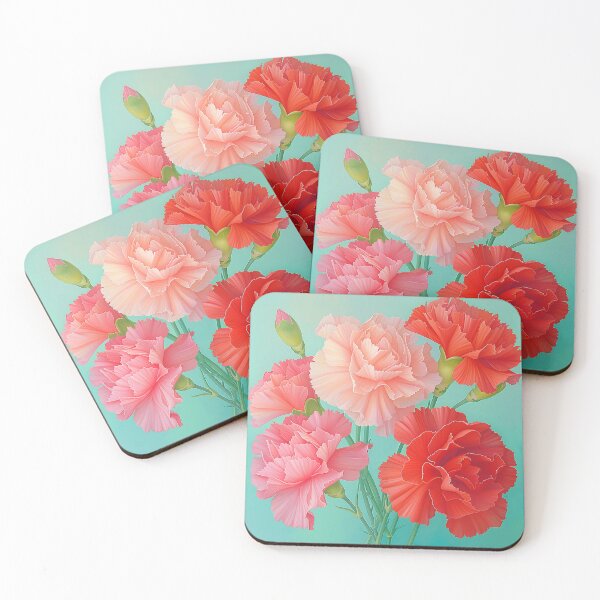 Item preview, Carnations designed and sold by HarperSkye.
