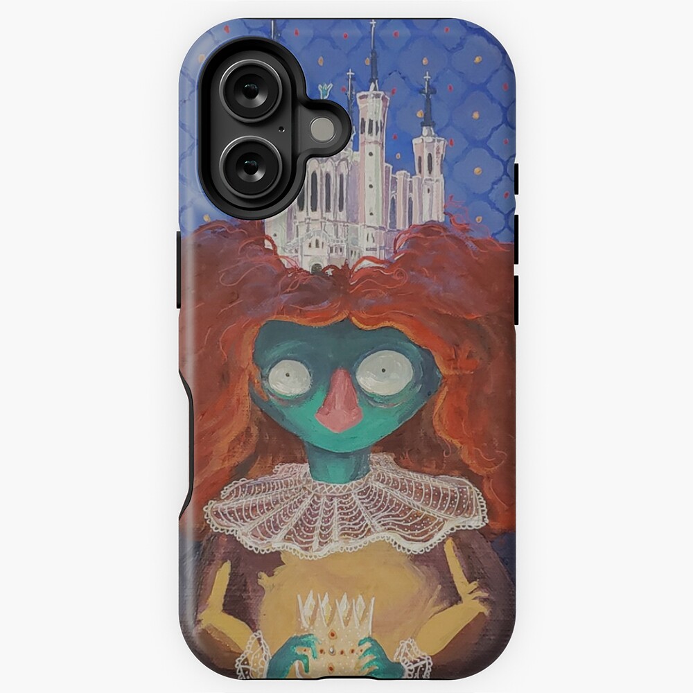 Aperçu de l'œuvre Coque antichoc Magsafe pour iPhone créée et vendue par Modelaine.