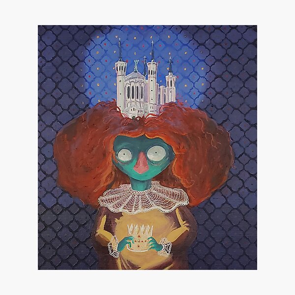 Aperçu de l'œuvre Dame Fourvière créée et vendue par Modelaine.